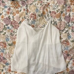 Zara White Camisole Top